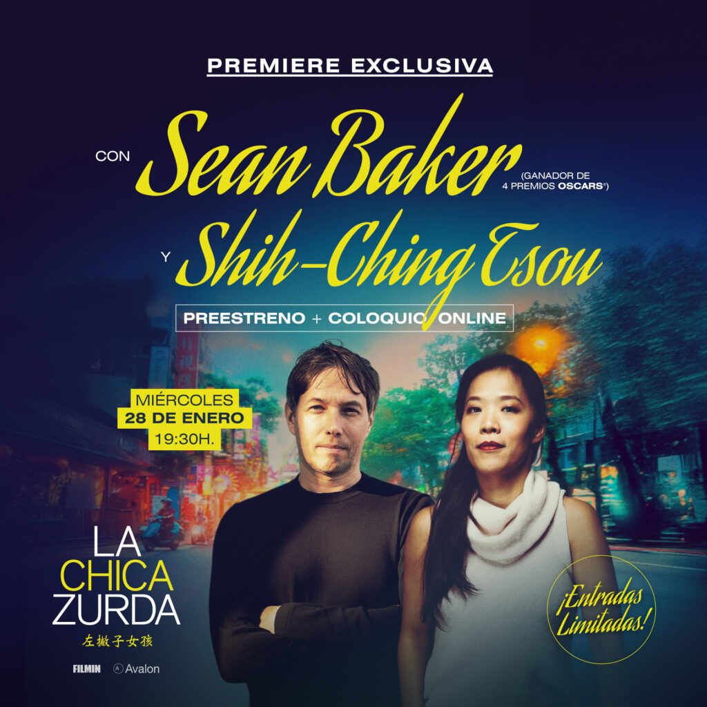 Coloquio exclusivo con Sean Baker y Shih-Ching Tsou tras la proyección de LA CHICA ZURDA
